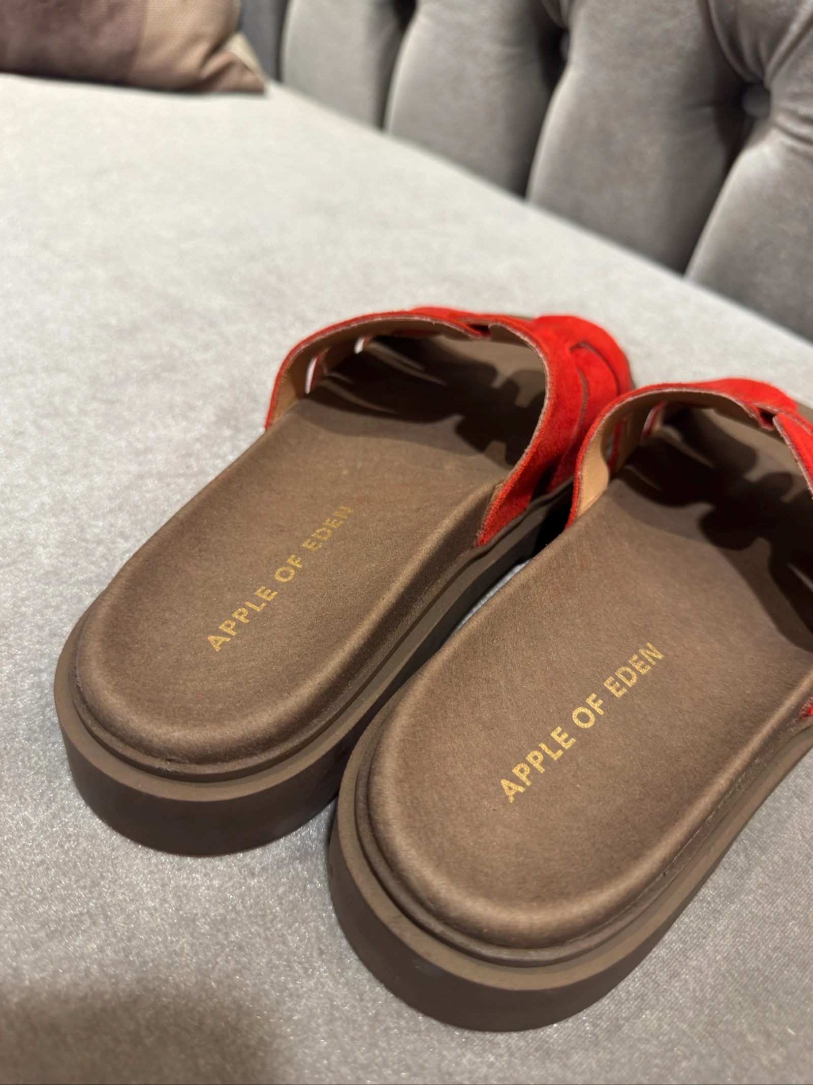 PURE rode sandalen - Apple of Eden – photo 6